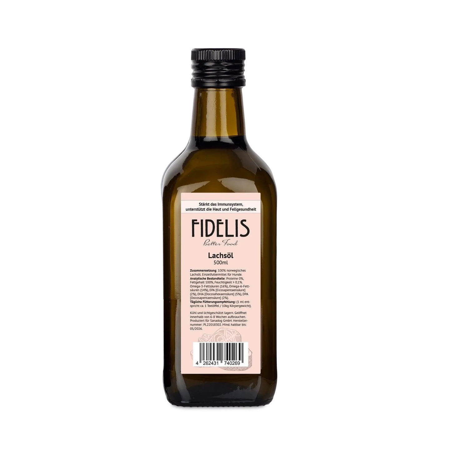 Huile de saumon - 100 ml