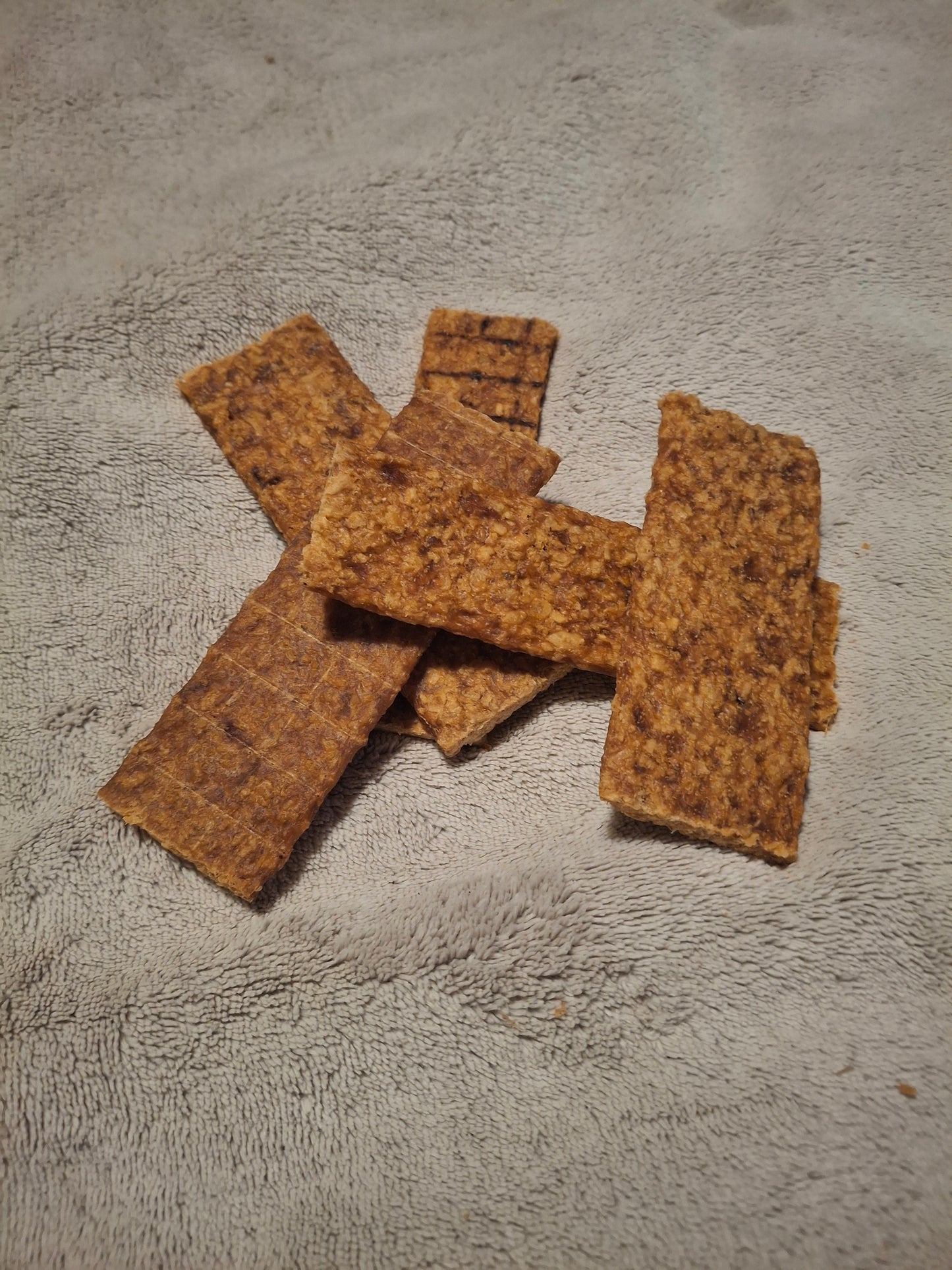 Lamelles dentaire de viande de chèvre pour chien et chat