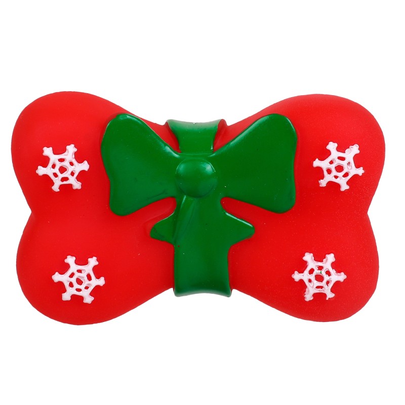 Jouet vinyle OS DE NOEL pour chien