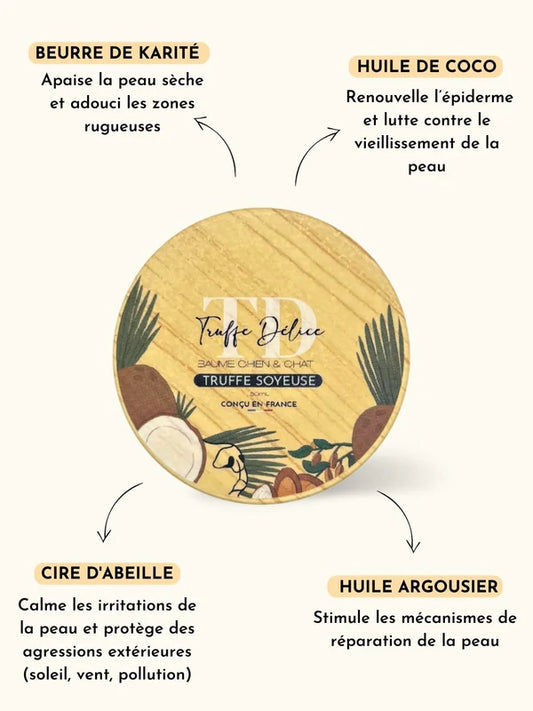 Baume Truffe Soyeuse pour chiens et chats - 50 ml