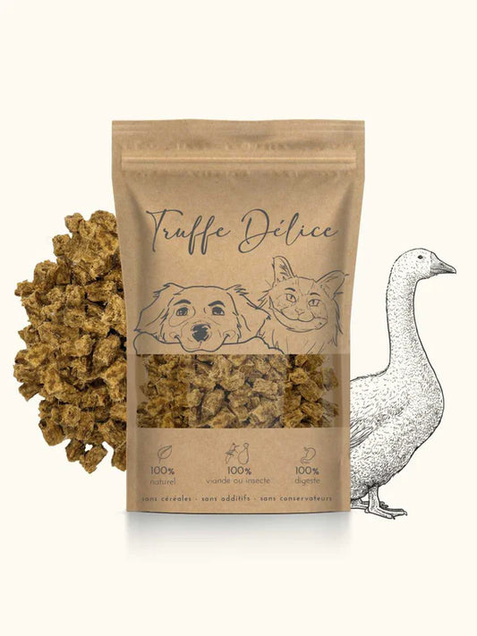 Friandises d'oie pour chiens et chats - 100 gr