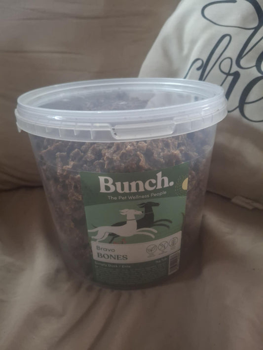 Petits os d'entraînement Canard - Bunch - (seau de 1kg)