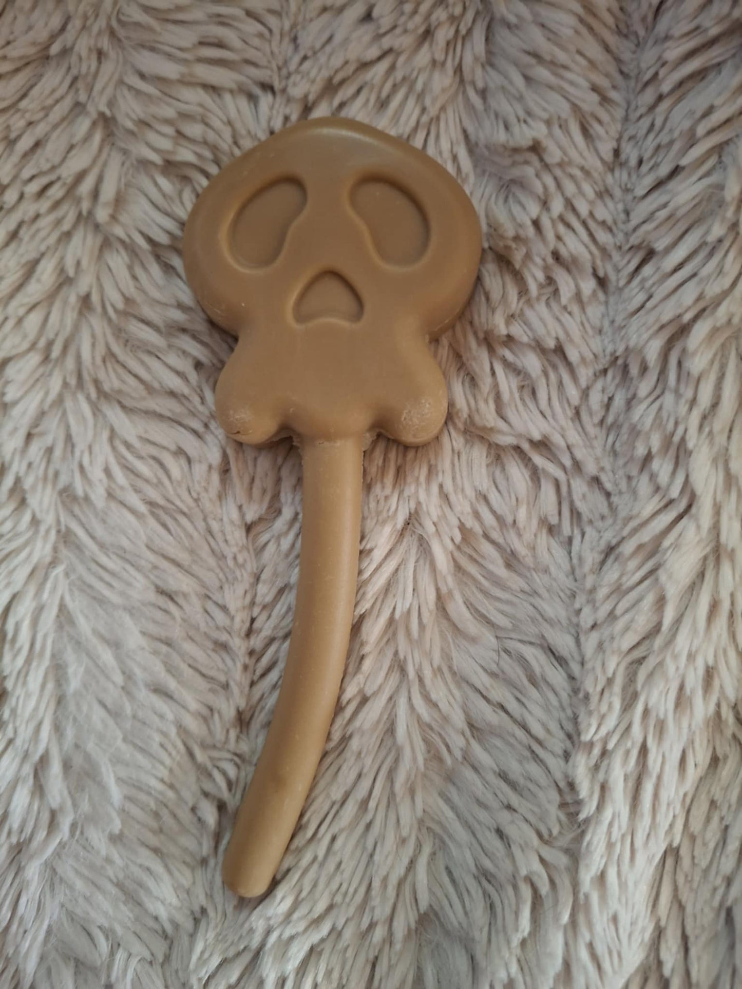 Tête de Mort avec tige à garnir - Collection Halloween