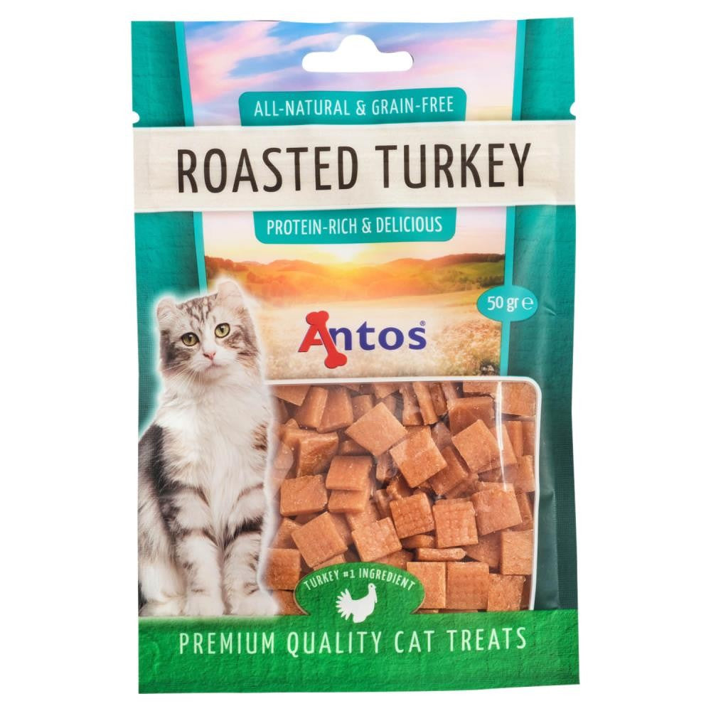 Friandises pour chat à la dinde rotie