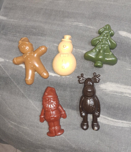 Friandises spéciales Noël - Père Noël, Rudolph, Snowman, Sapin, Bonhomme Pain d'Epice pour chien