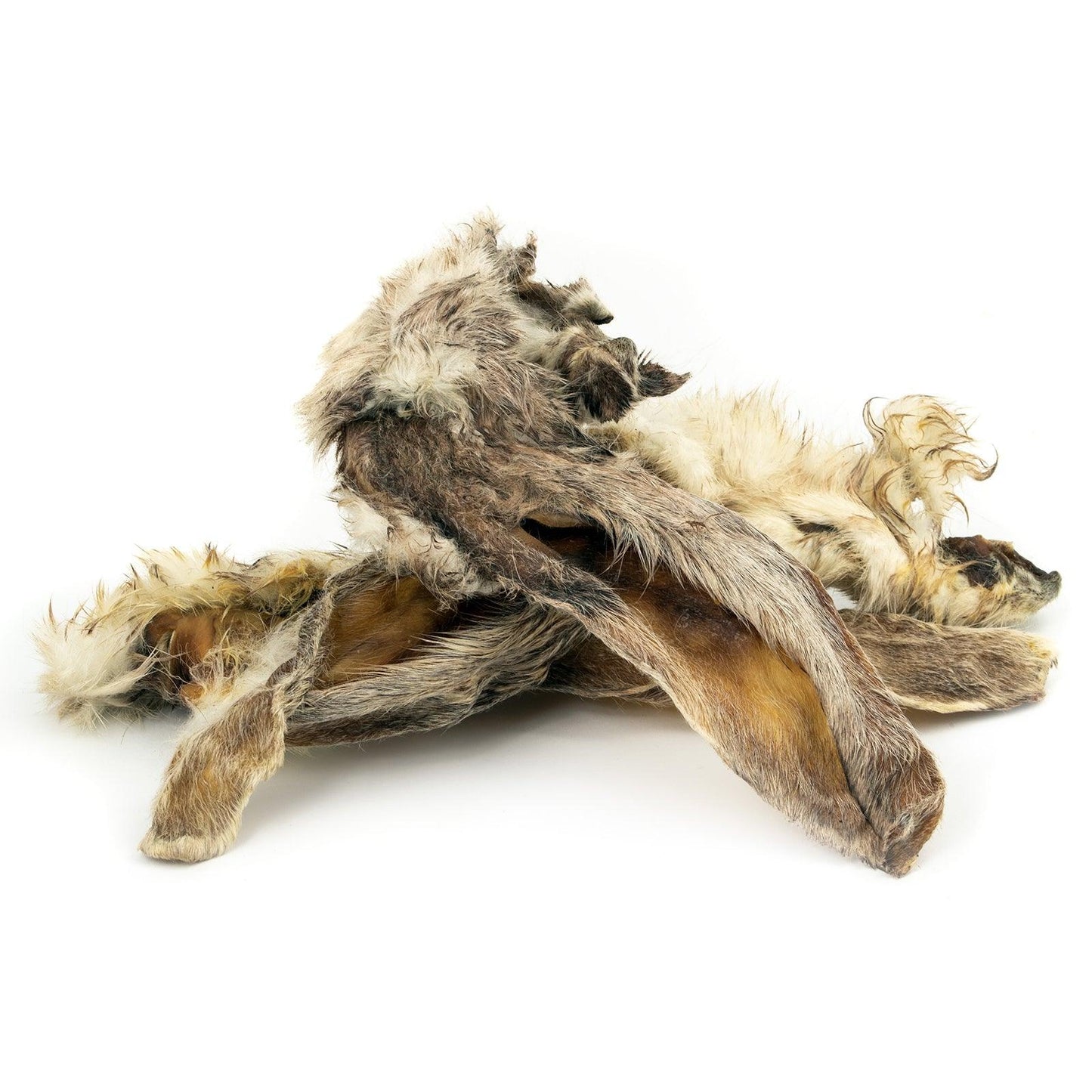 Oreilles de lapin avec poils - 100gr -