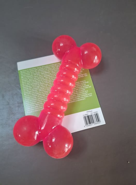Os en caoutchouc pour chien