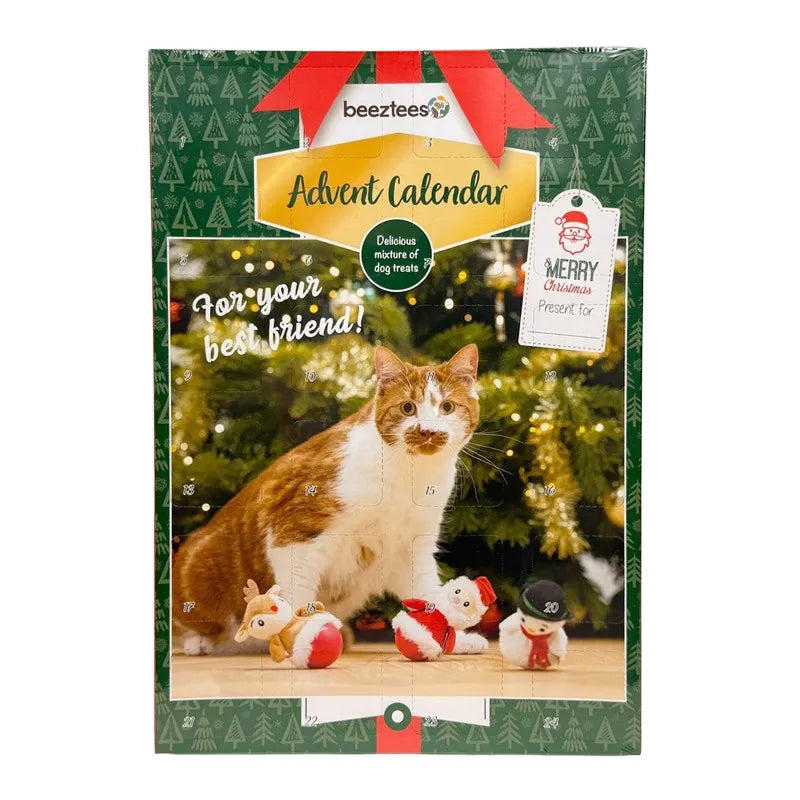 🎁 Calendrier de l’Avent pour chat – Multi friandises gourmandes