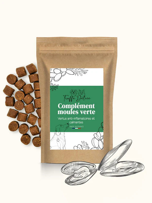 Complément moule verte pour chien