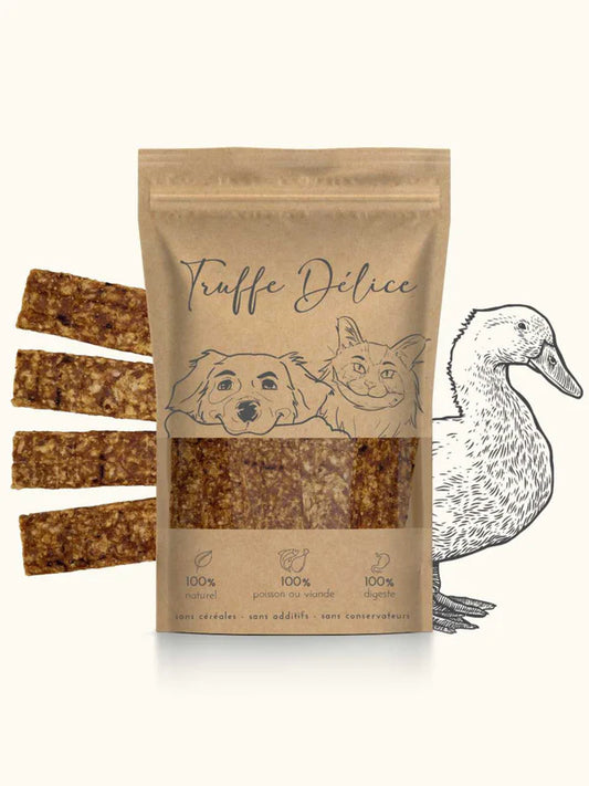 LAMELLES DE CANARD - Truffe Délice - Pour chien et chat